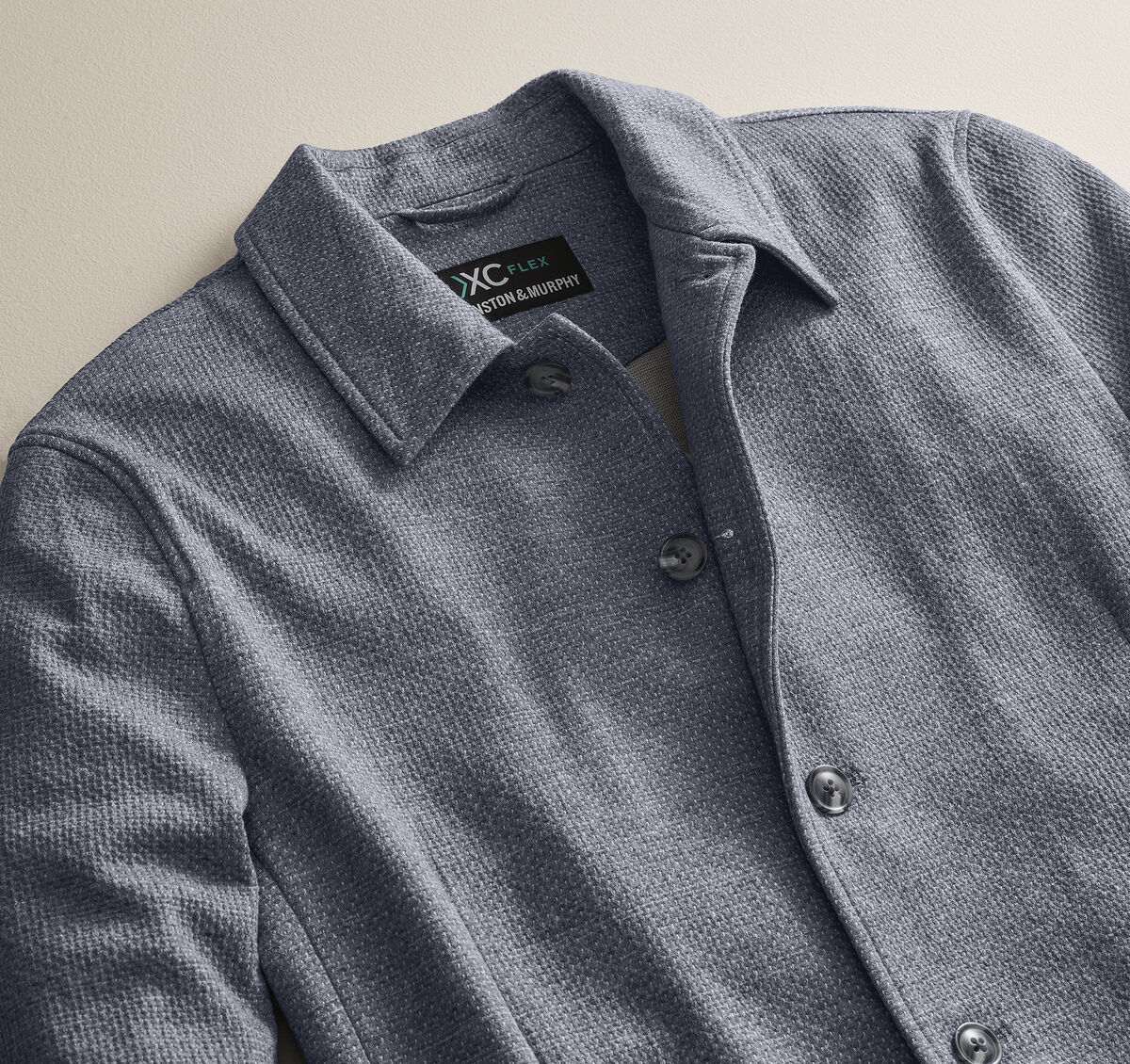 XC Flex&reg; Knit Full-Button Blazer image number null