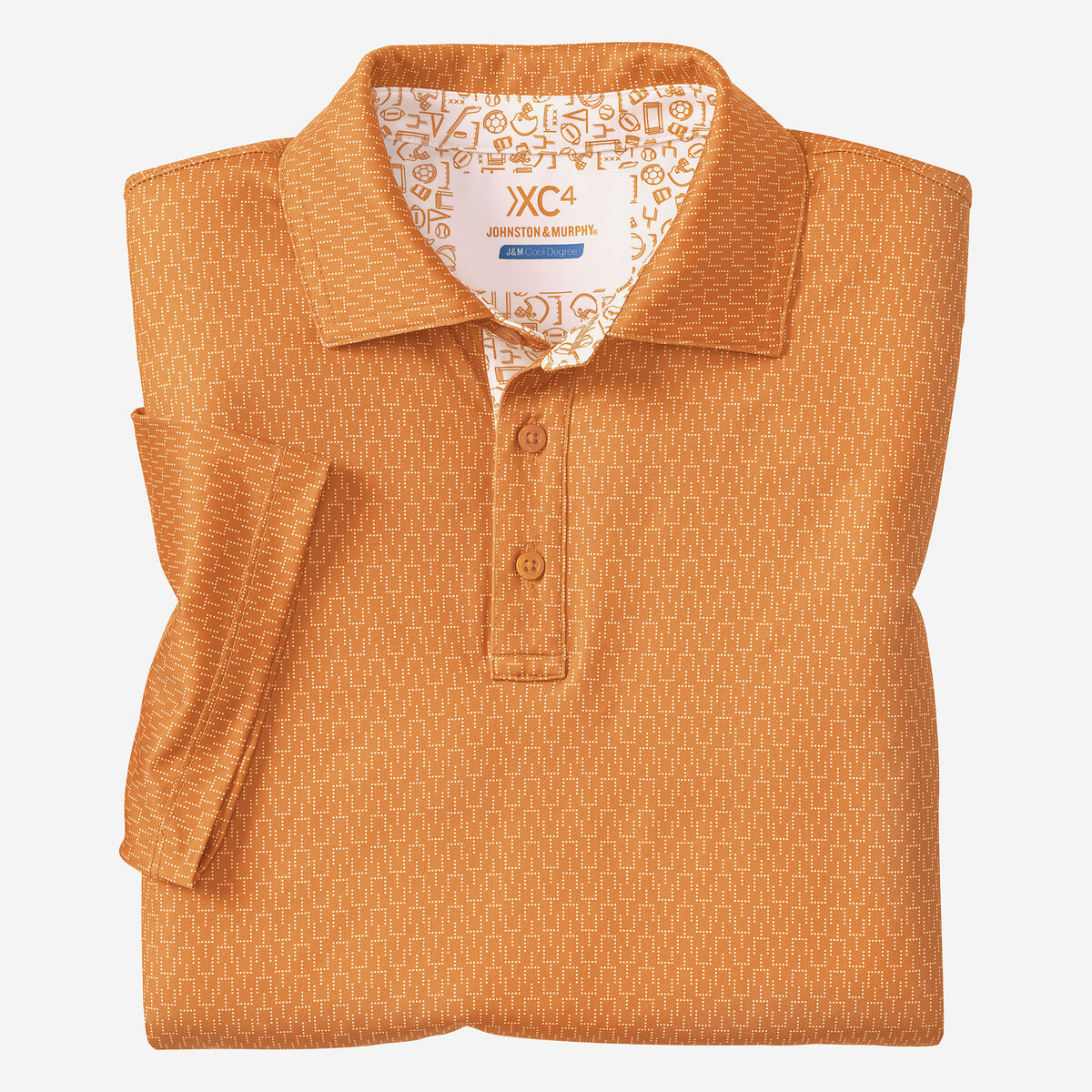 Game Day XC4&reg; Goal Post Print Polo image number null