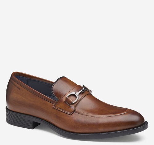 Flynch Bit Loafer - Tan Italian Calfskin