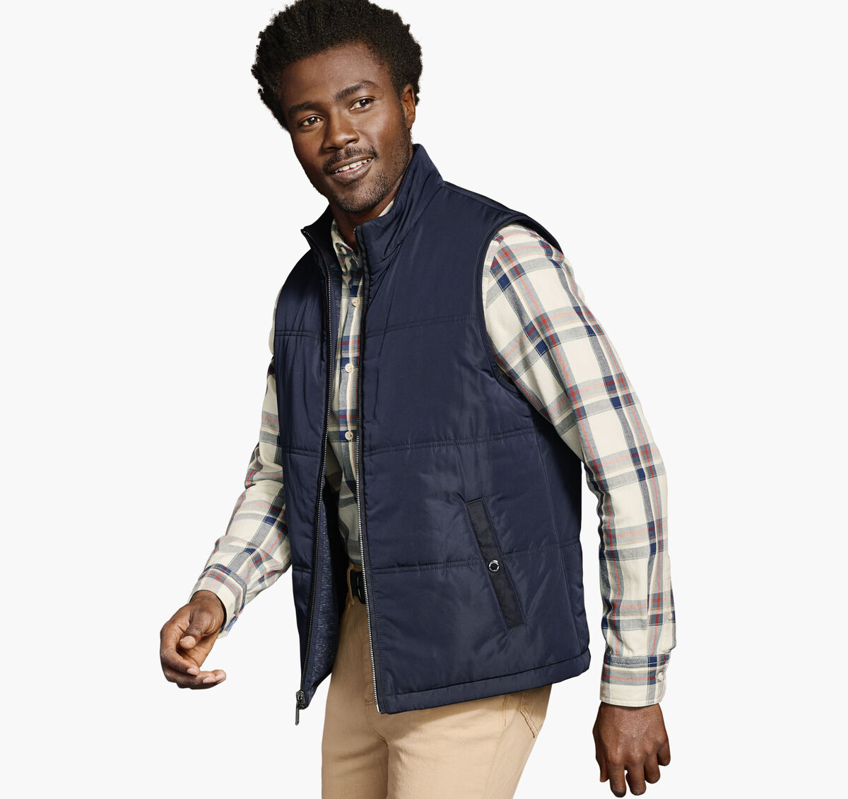 Reversible Quilt Vest image number null