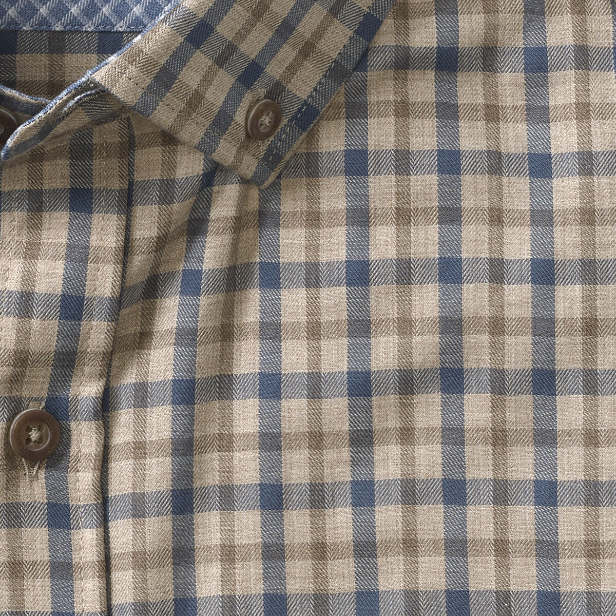 Heathered Woven Shirt image number null