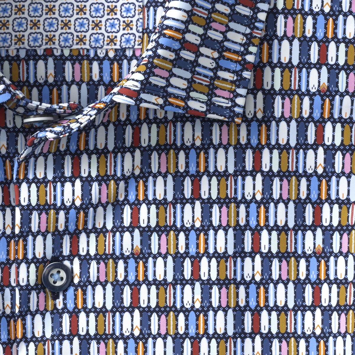 XC+&trade; Motion Short-Sleeve Print Knit Shirt image number null