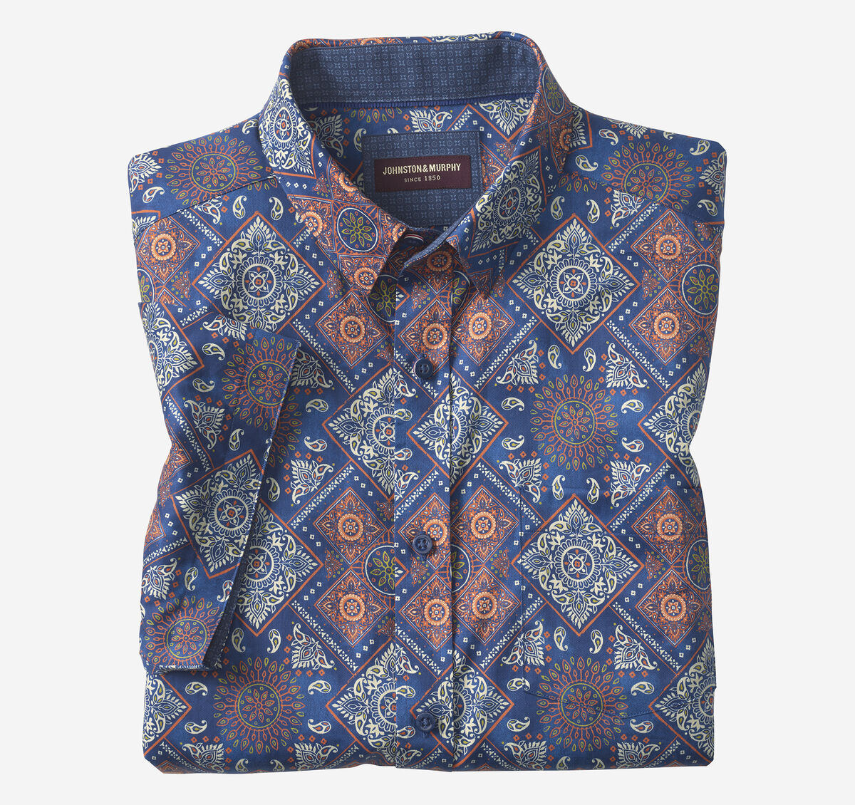 Logan Printed Short-Sleeve Shirt image number null