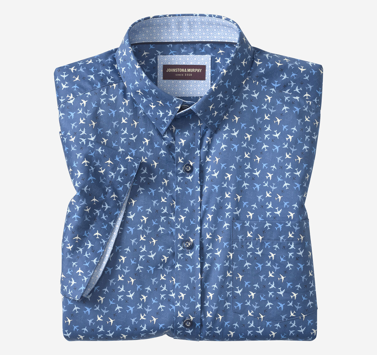 Logan Printed Short-Sleeve Shirt image number null