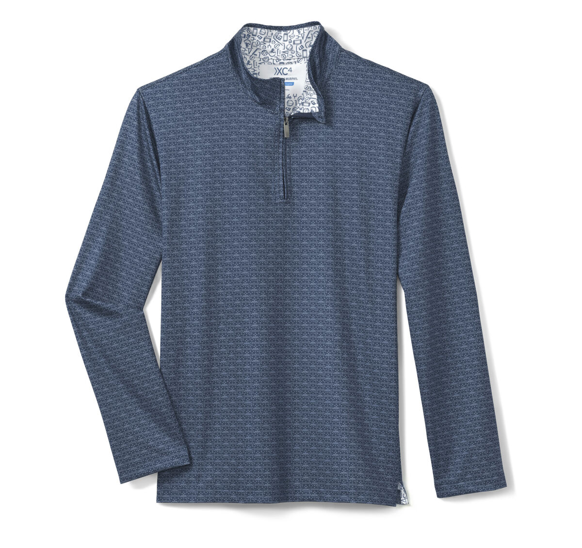 Game Day XC4&reg; Plays Print Quarter-Zip image number null