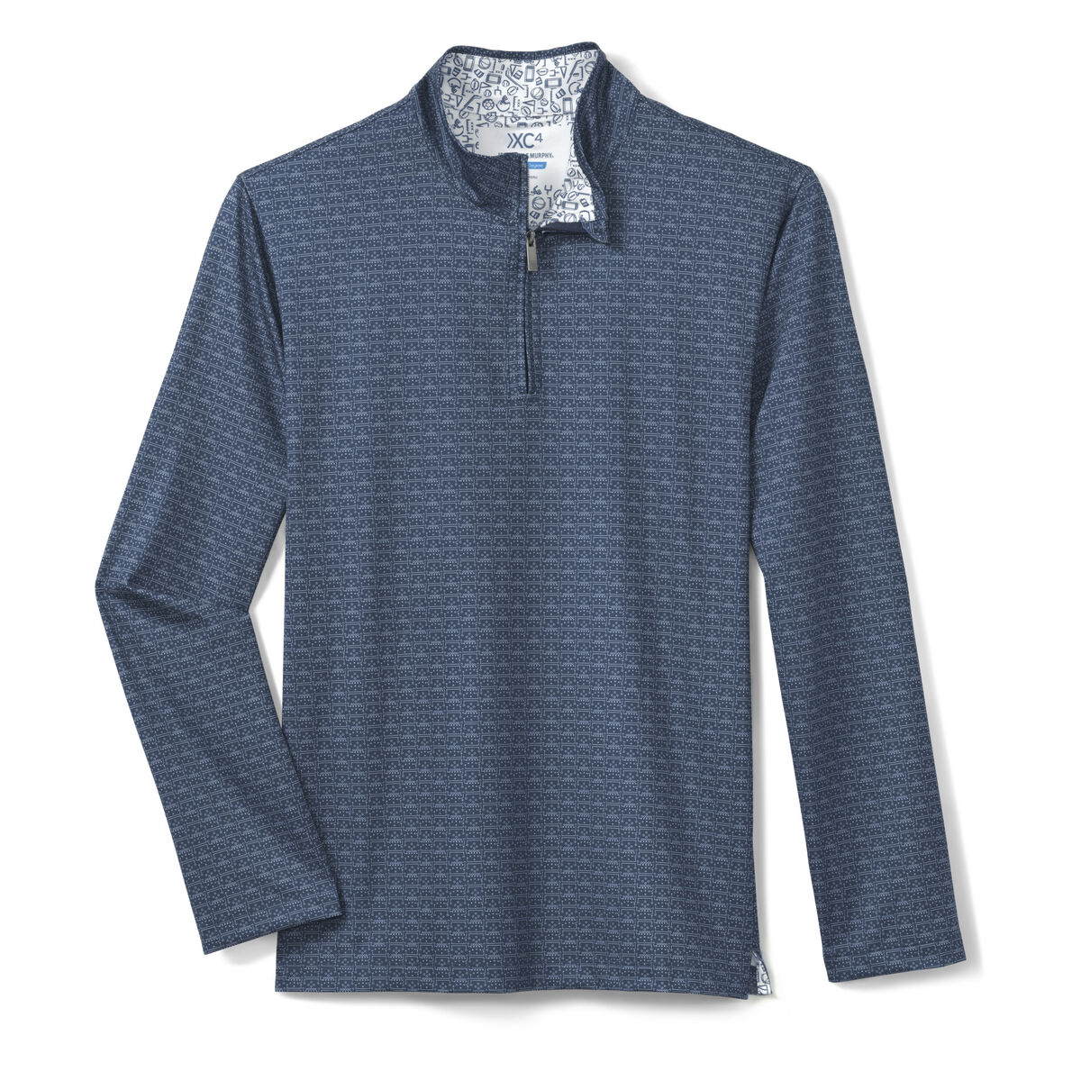Game Day XC4&reg; Plays Print Quarter-Zip image number null