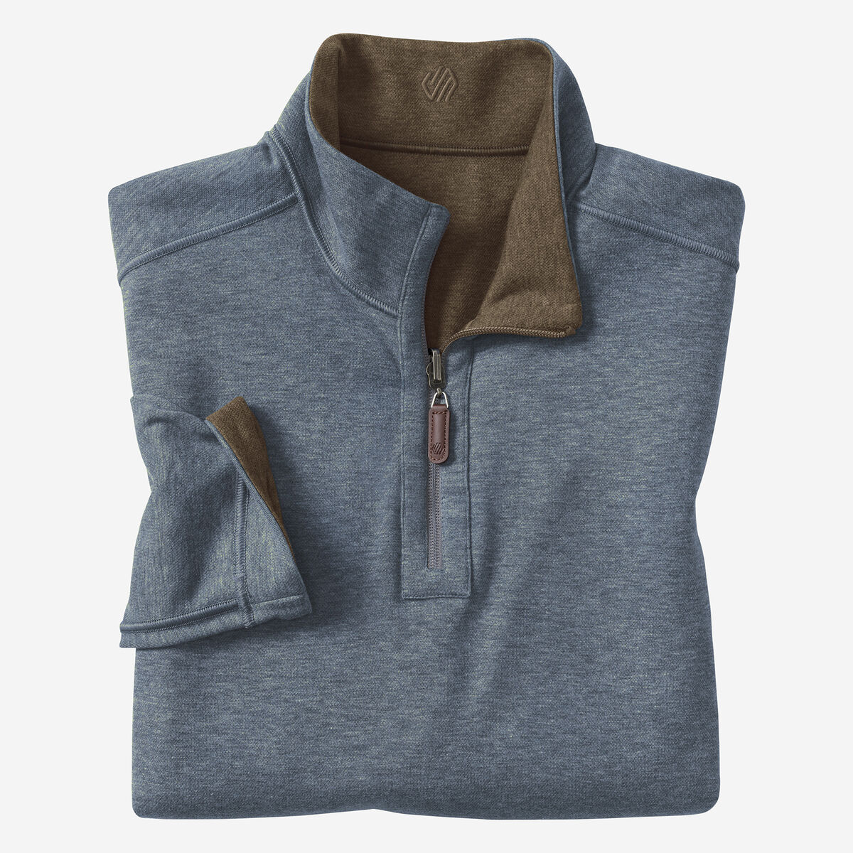 Icon Reversible Solid Quarter-Zip image number null