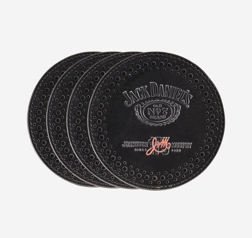 Jack Daniel's x JM 175th Leather Coaster Set - Black