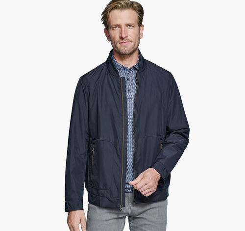 XC4® Knit-Collar Jacket - Navy