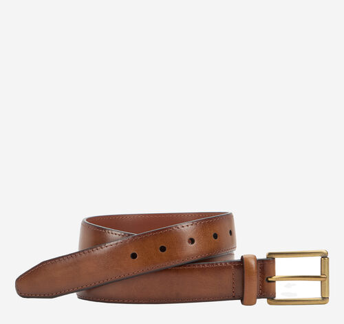 Shadow-Edged Belt - Brown