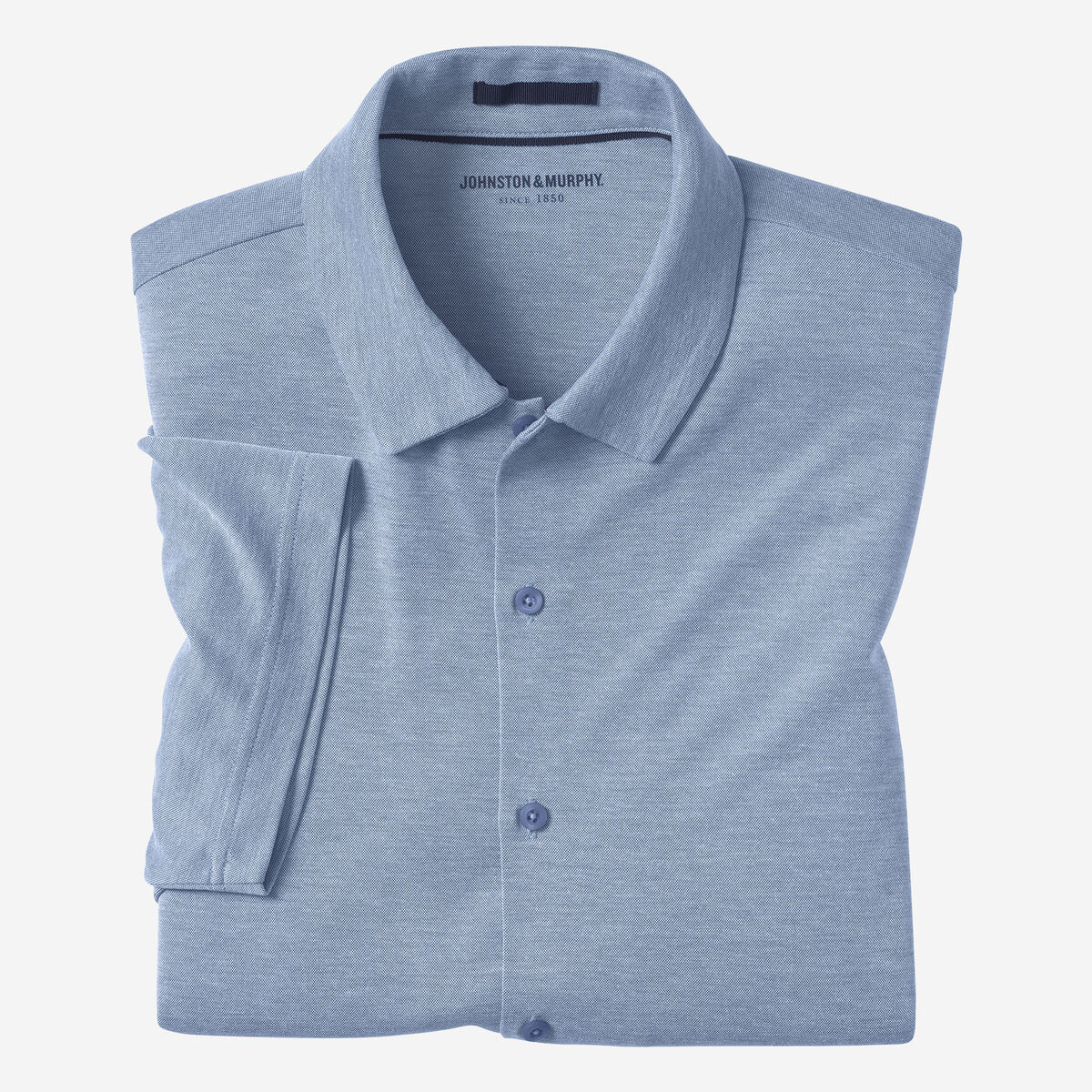 Vintage Birdseye Button-Front Shirt image number null