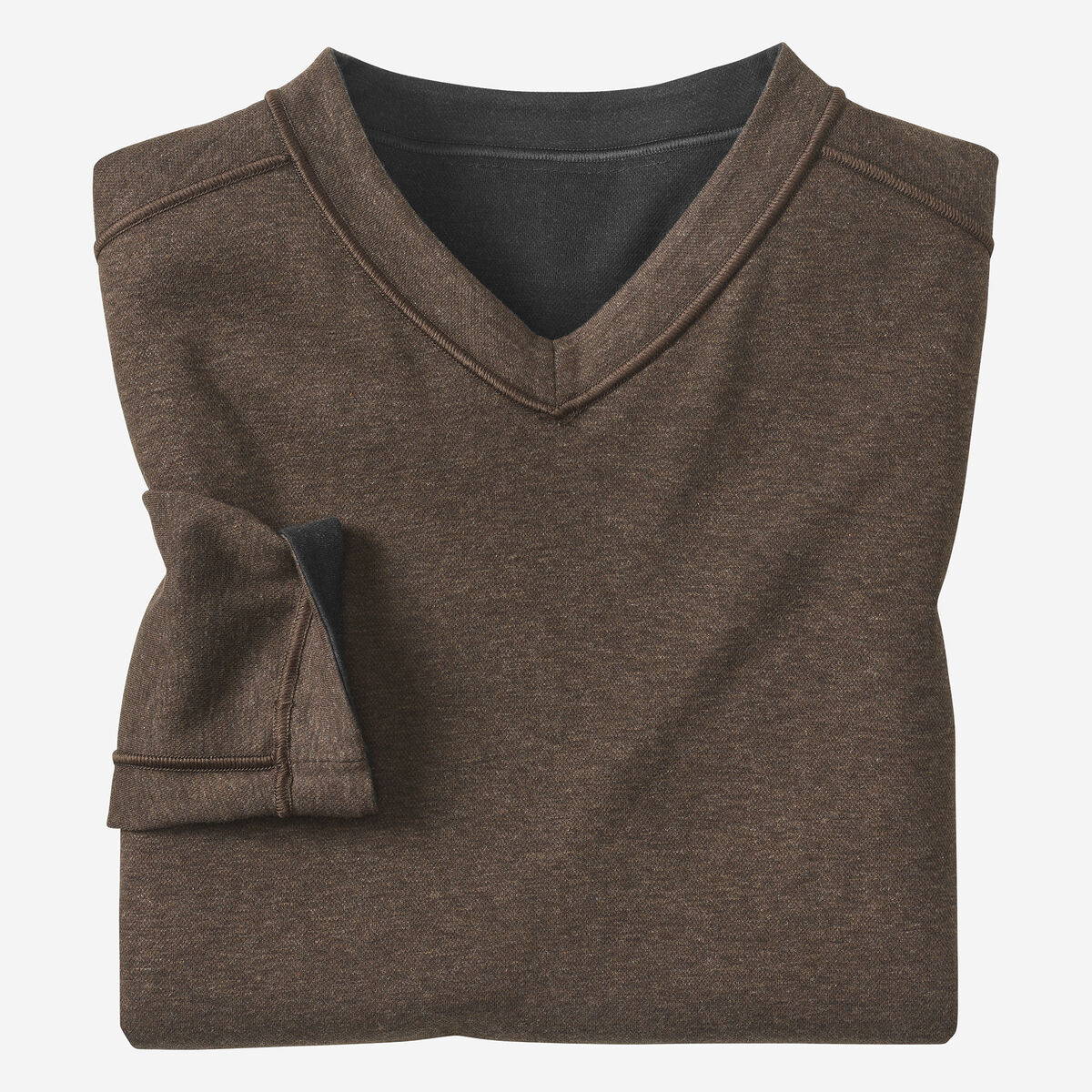 Icon Reversible V-Neck Pullover image number null