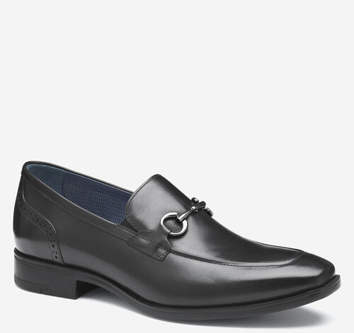 Gibbons Bit Loafer - Black Full Grain