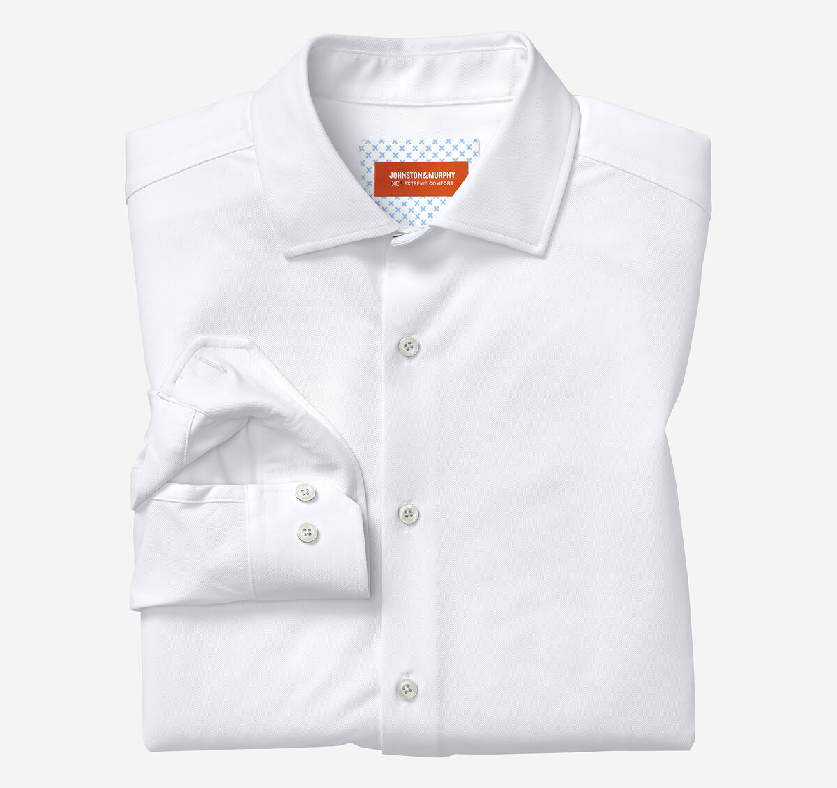 XC+&trade; Motion Long-Sleeve Dress Knit Shirt image number null