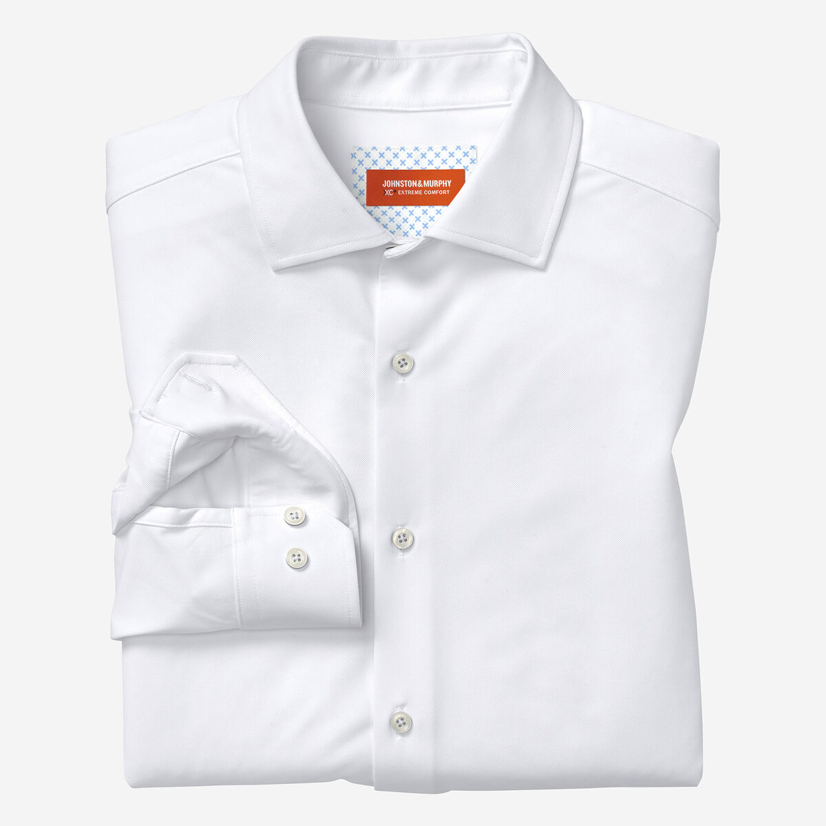 XC+&trade; Motion Long-Sleeve Dress Knit Shirt image number null