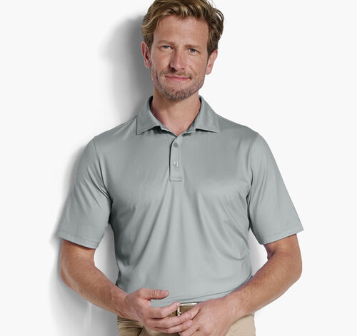 XC+&trade; Ace Performance Polo - Sage/White Gingham