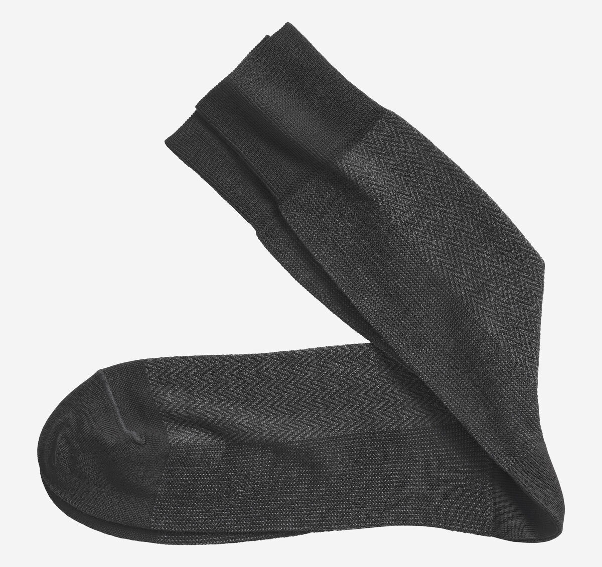 Herringbone Panel Socks image number null