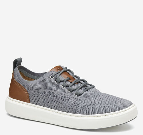 Anders Knit U-Throat - Gray Knit