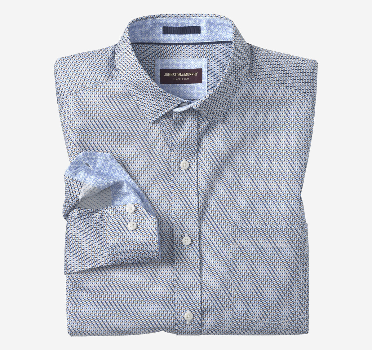 Logan Printed Long-Sleeve Shirt image number null