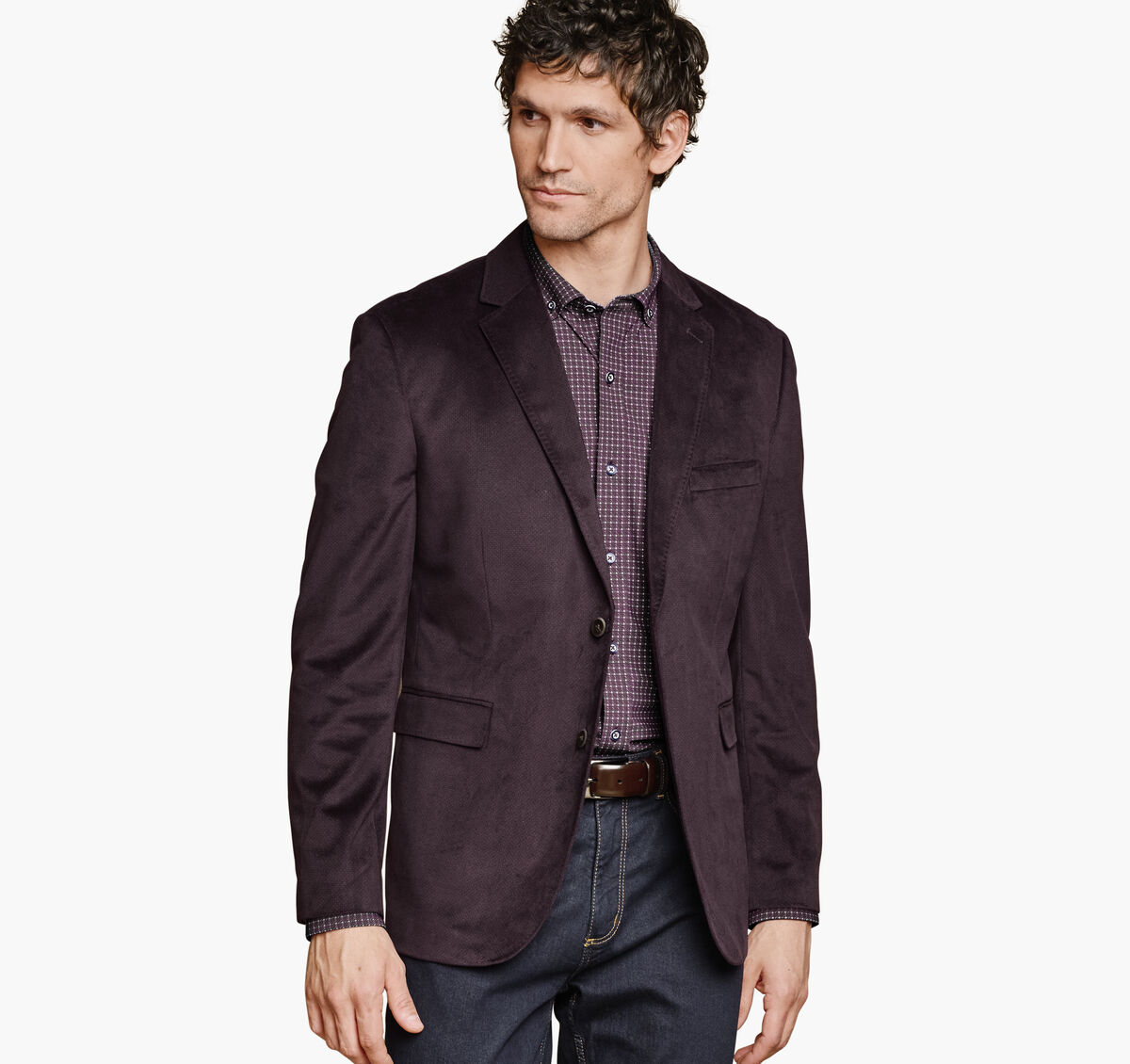 Printed Plush 175th Anniversary Blazer image number null