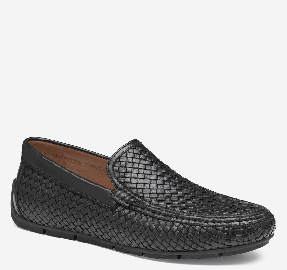 Baldwin Driver Woven Slip-On Loafer image number null