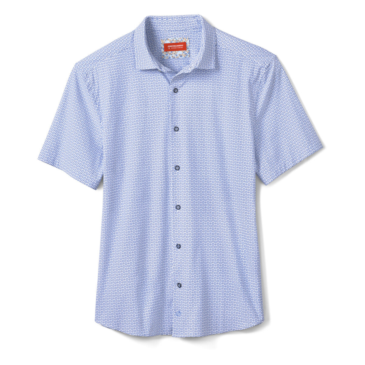 XC+&trade; Motion Short-Sleeve Print Knit Shirt image number null