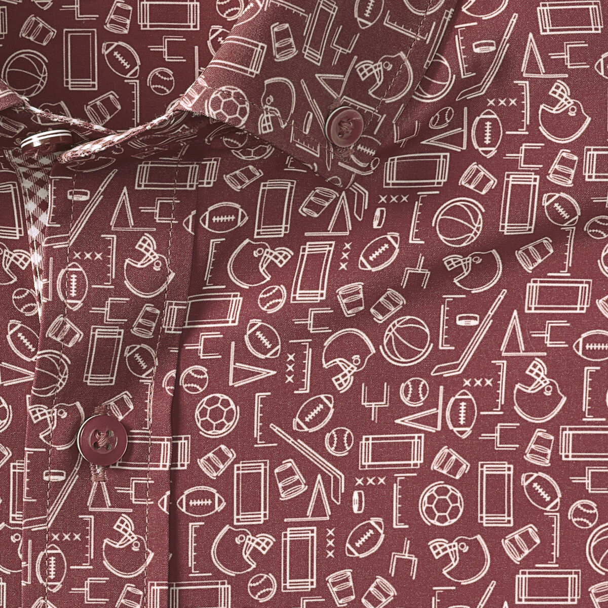 Game Day XC4&reg; Short-Sleeve Multi-Sport Print Shirt image number null