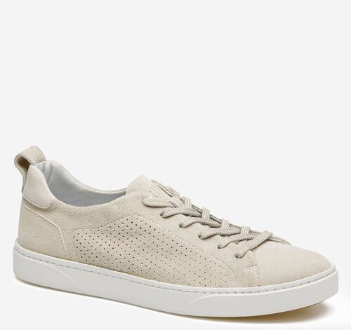 Ollie Lace-to-Toe - Bone Suede