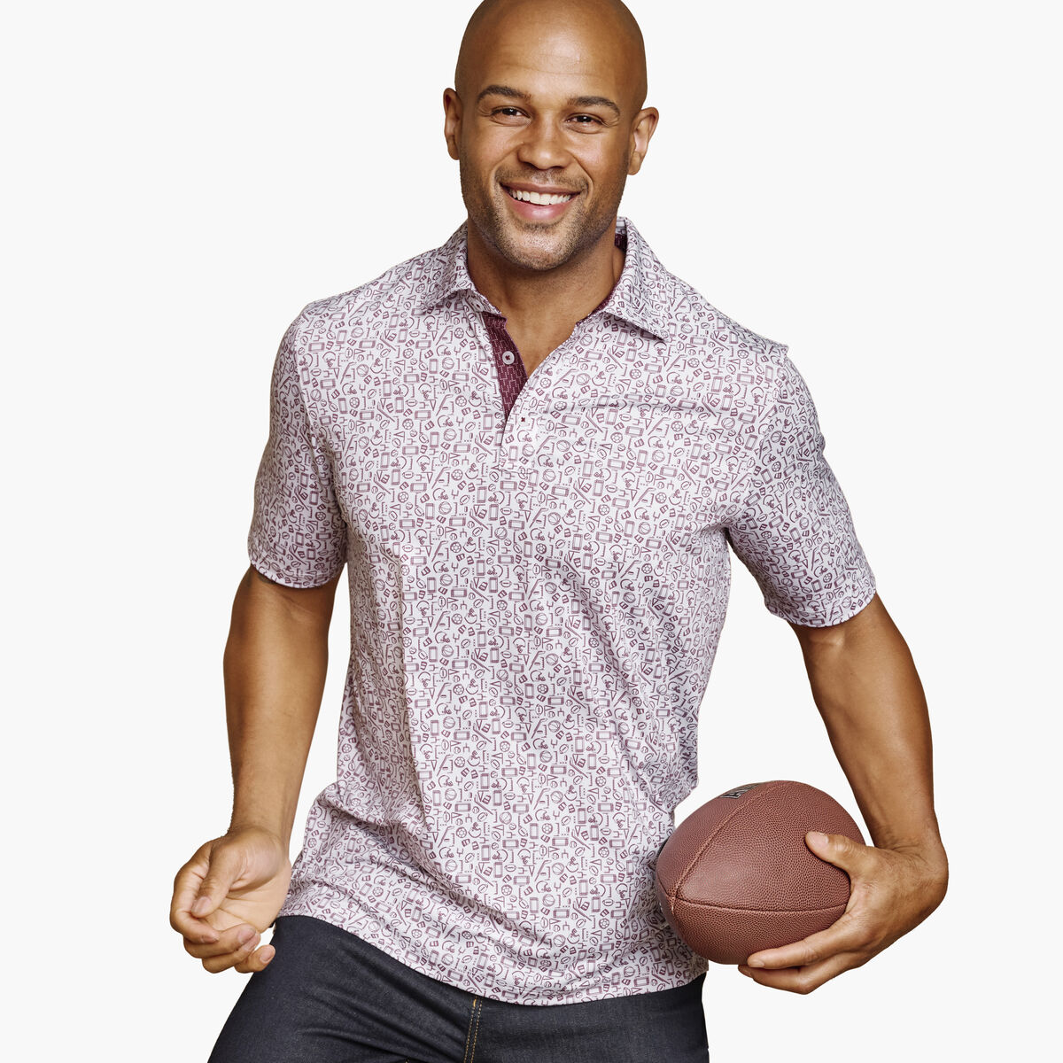 Game Day XC4&reg; Multi-Sport Print Polo image number null