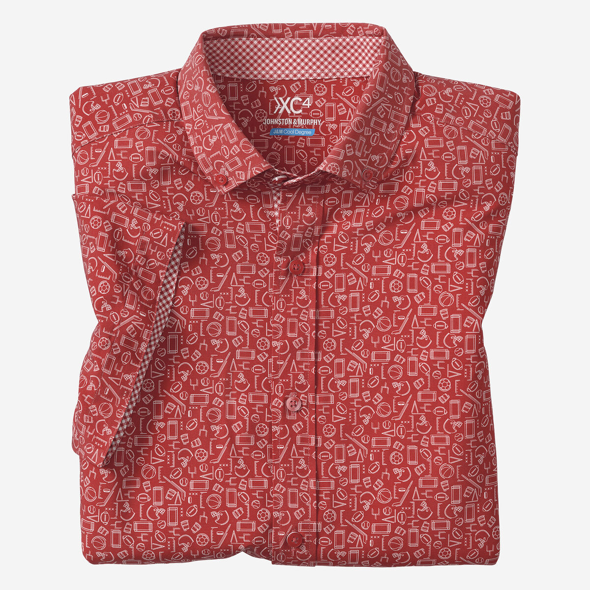 Game Day XC4&reg; Short-Sleeve Multi-Sport Print Shirt image number null
