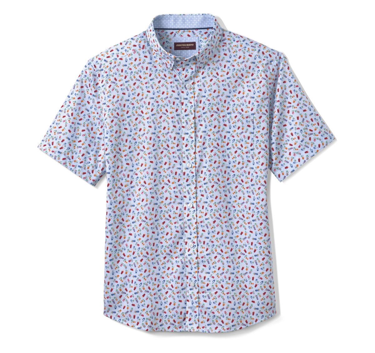 Logan Printed Short-Sleeve Shirt image number null