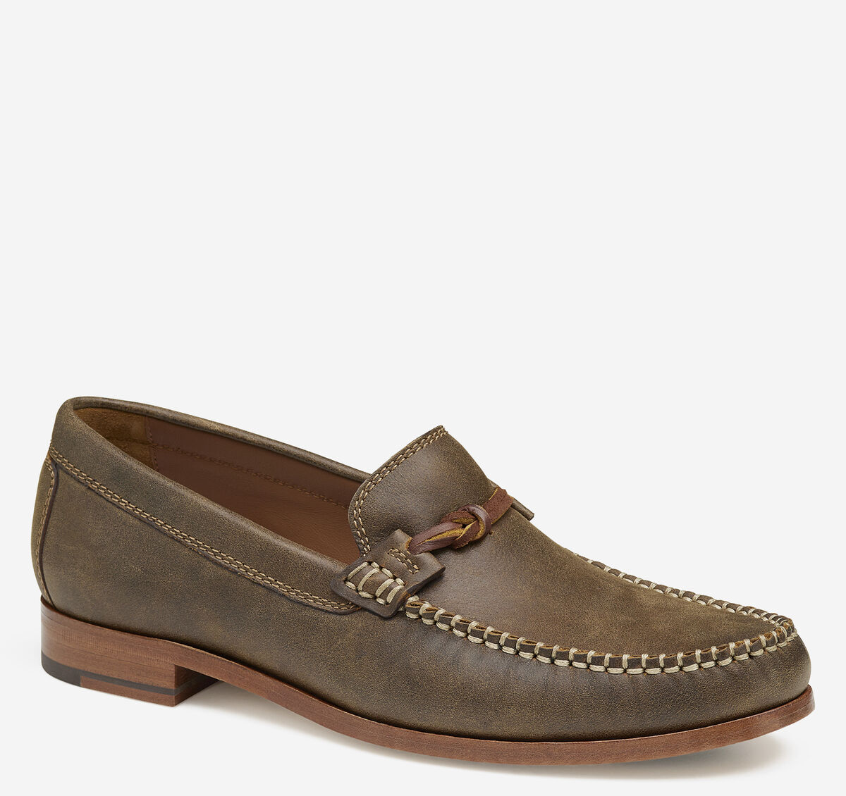 Baldwin Leather Bit Loafer image number null