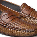 Dayton Woven Penny Loafer image number null