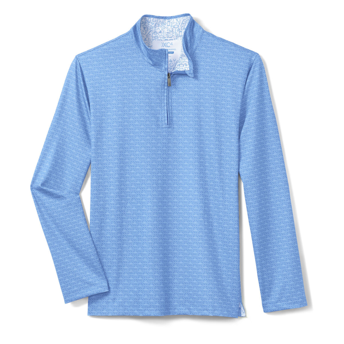 Game Day XC4&reg; Plays Print Quarter-Zip image number null
