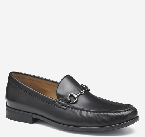 Harrison Bit Loafer - Black Glove Leather
