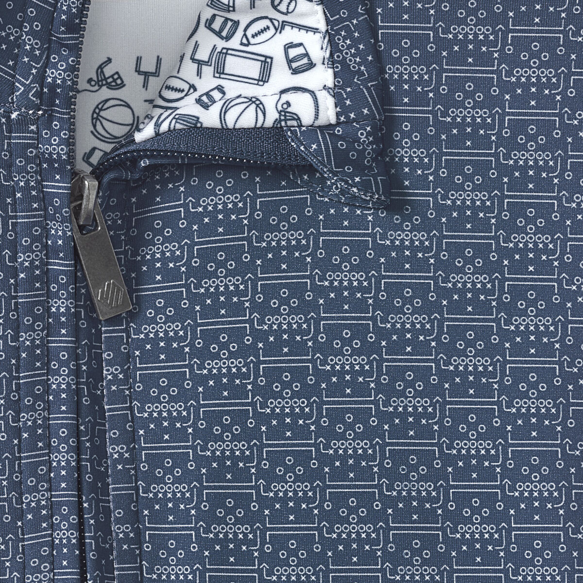 Game Day XC4&reg; Plays Print Quarter-Zip image number null