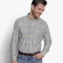 Plaid Corduroy Shirt image number null