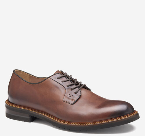 Hartford Plain Toe - Tan Italian Calfskin