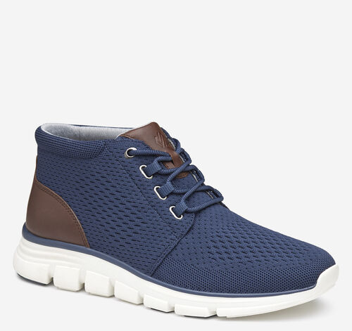 Amherst Lug Knit Chukka Boot - Navy Knit