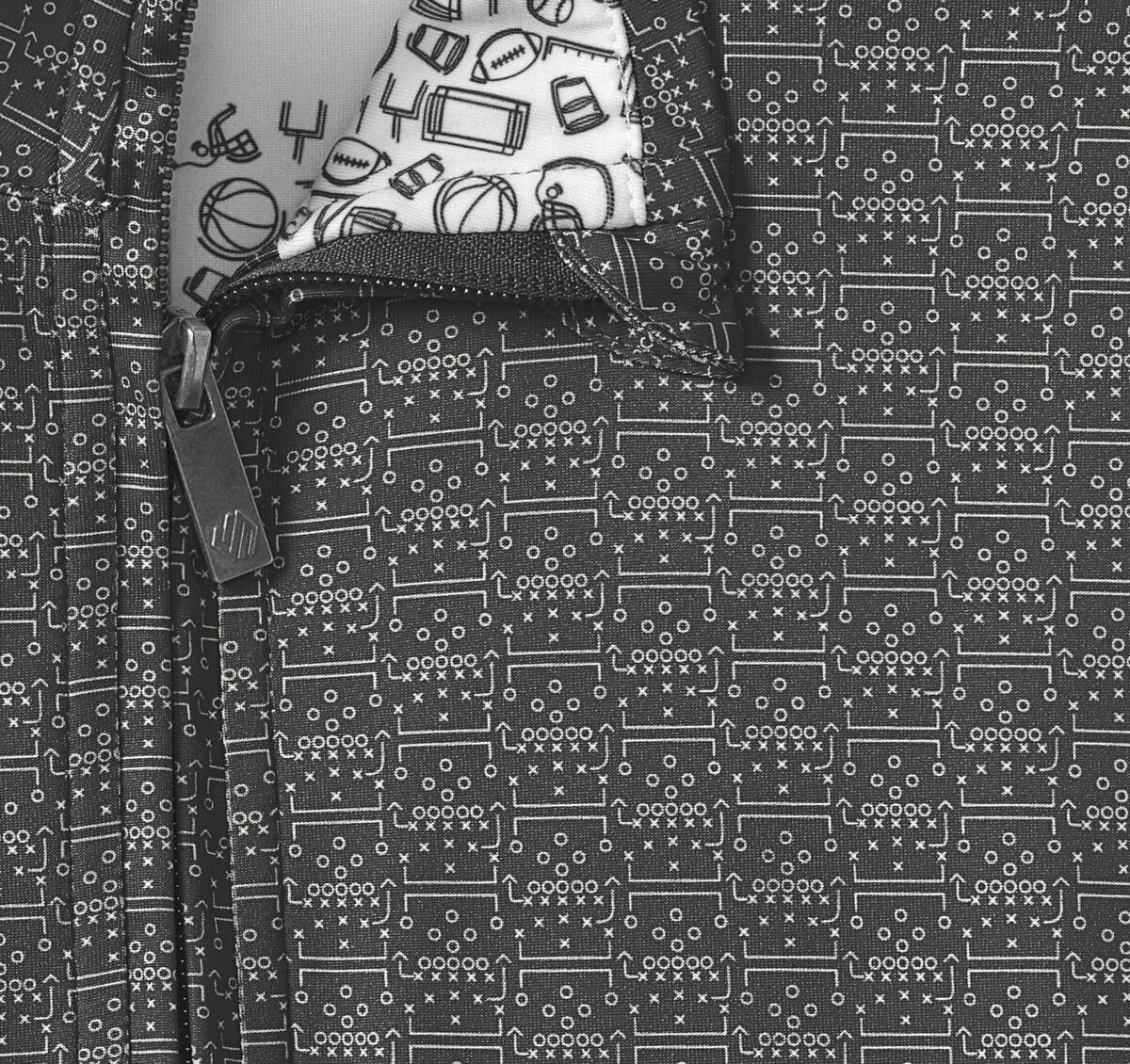 Game Day XC4&reg; Plays Print Quarter-Zip image number null