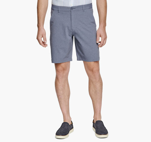 XC4® Performance Flat-Front 9" Shorts - Blue Heather