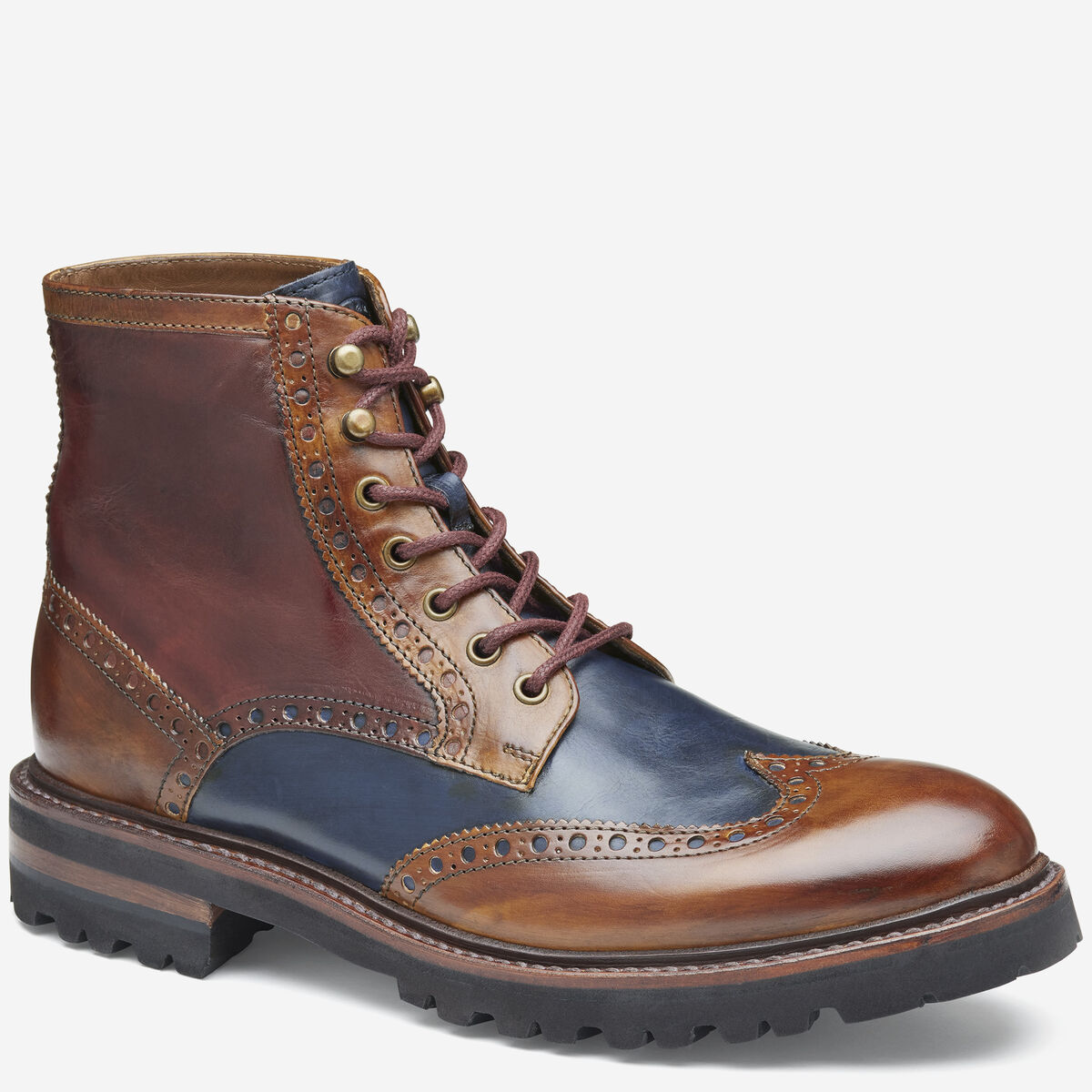 Dudley Lug Wingtip Boot image number null