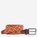 Game Day Woven Stretch-Knit Belt image number null
