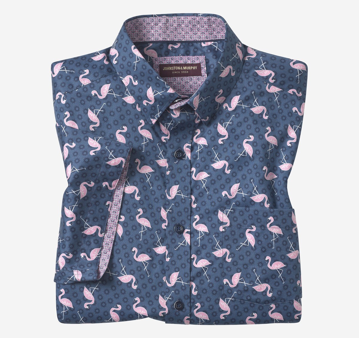 Printed Short-Sleeve Shirt image number null