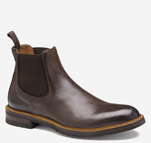 Hartford Chelsea Boot - Dark Brown Italian Calfskin