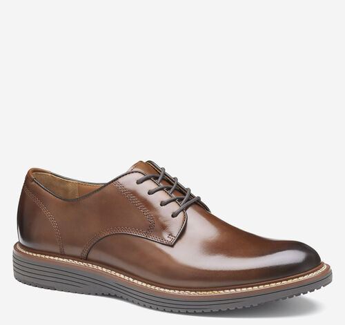 Upton Dress Plain Toe - Tan Full Grain