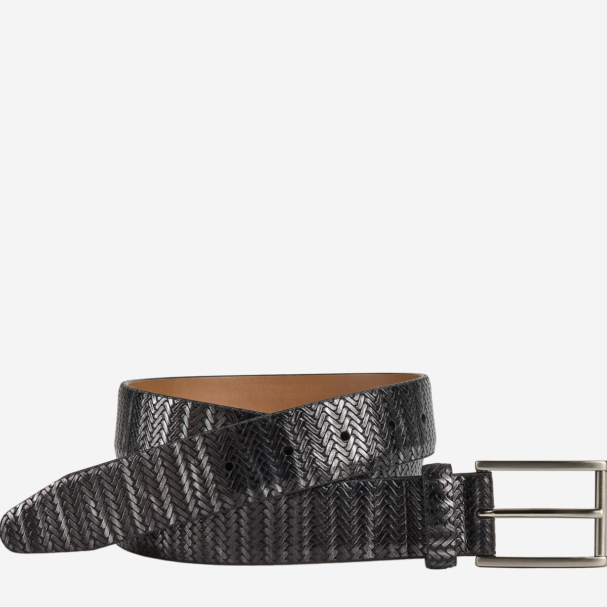 Herringbone Embossed Belt image number null