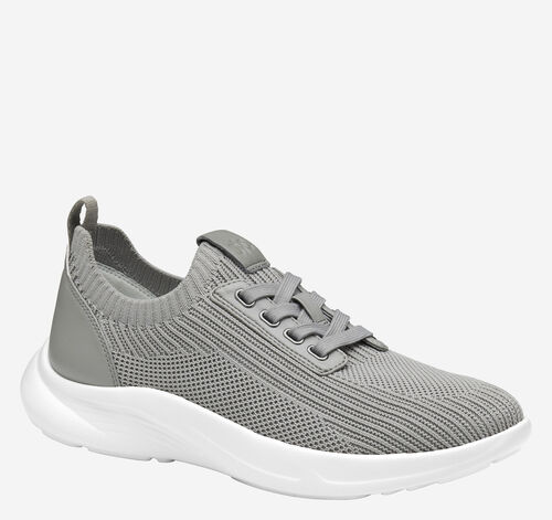 Escape Knit Lace-Up - Gray Knit