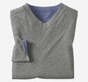 Icon Reversible V-Neck Pullover image number null
