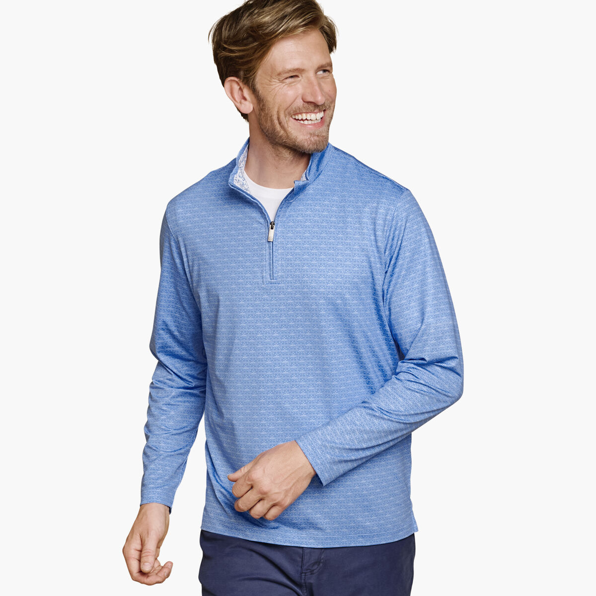Game Day XC4&reg; Plays Print Quarter-Zip image number null